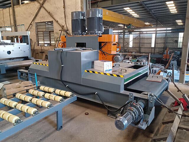 kerbstone edge chamfering machine