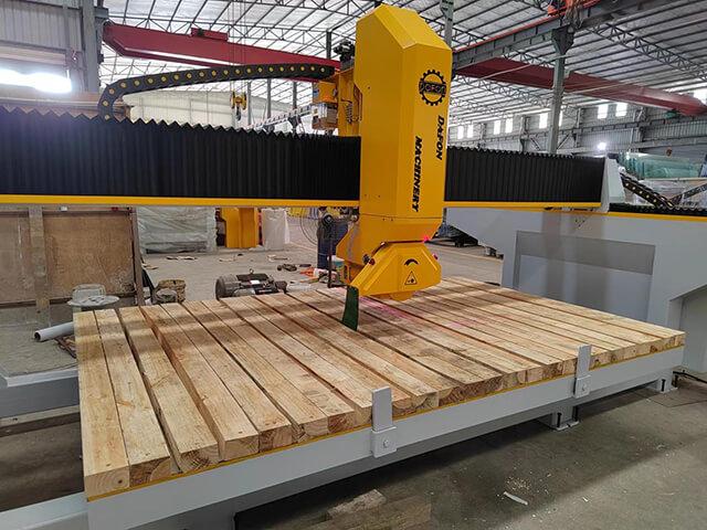 cnc granite bridge saw