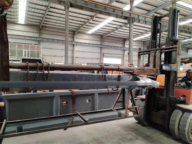 stone profiling machine working in Brazilian