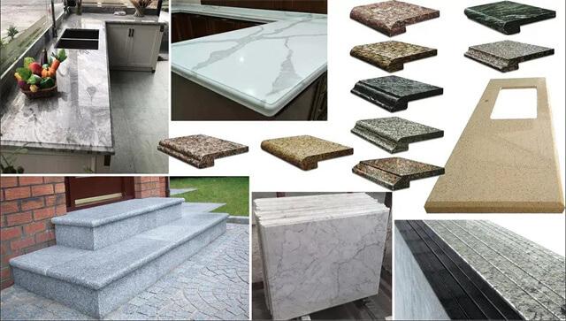 granite edge cutting machine