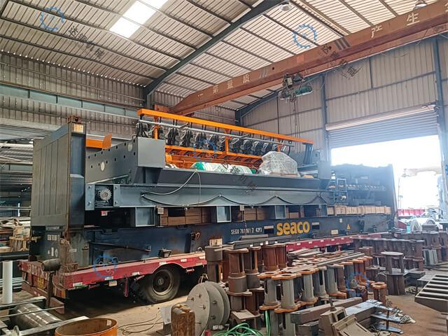 12-head Marble Slab Polishing Machine in Vietnam