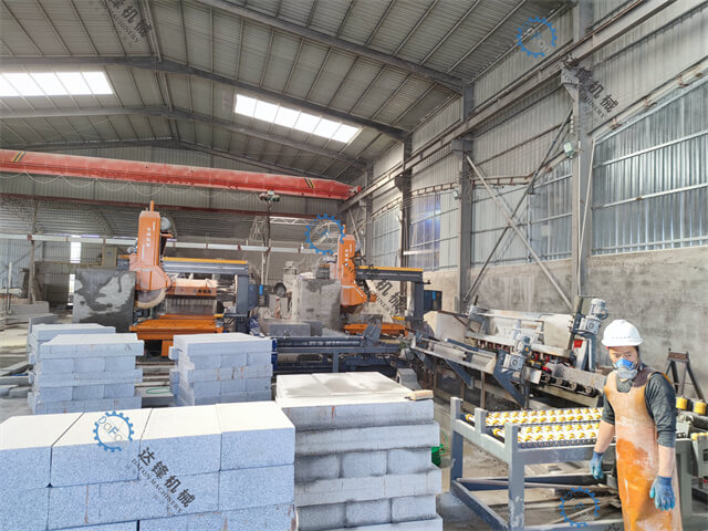 kerb stone cutting machine