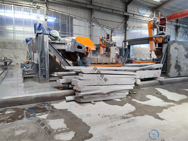 kerb stone cutting machine