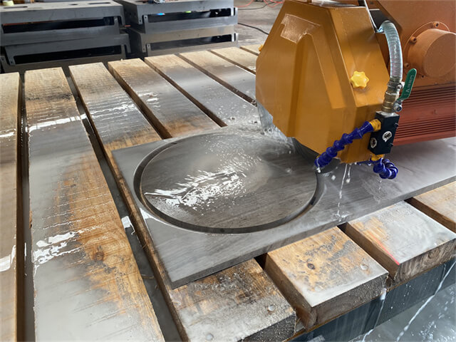 4 axis Bridge Saw Machine