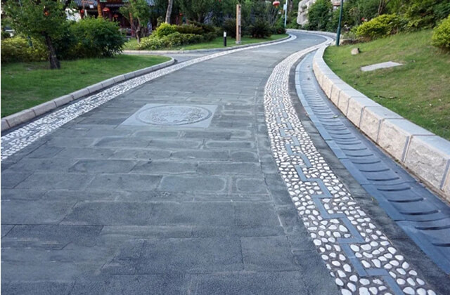 L-shaped Kerb stone
