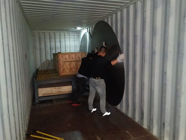 stone beveling machine