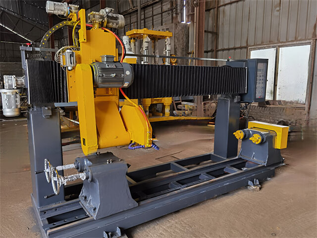 2 Heads Stone Balustrade Profiling Machine