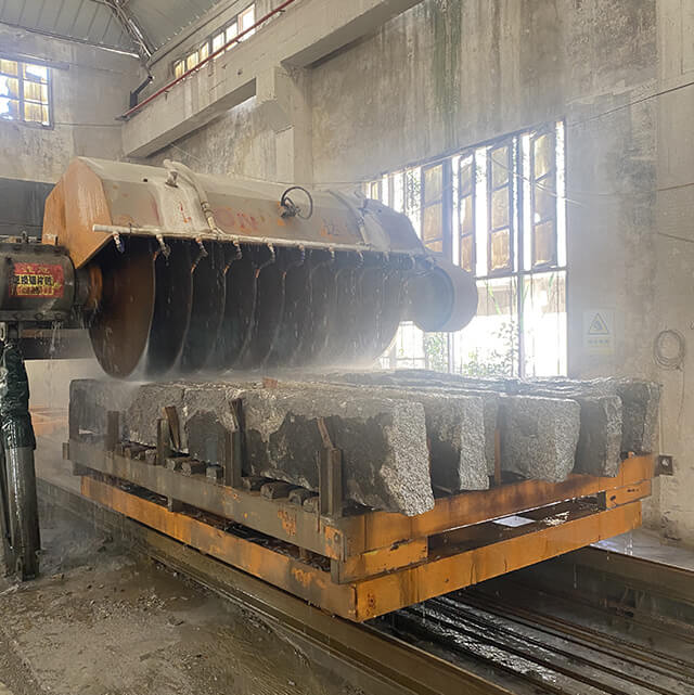 kerbstone cutting machin