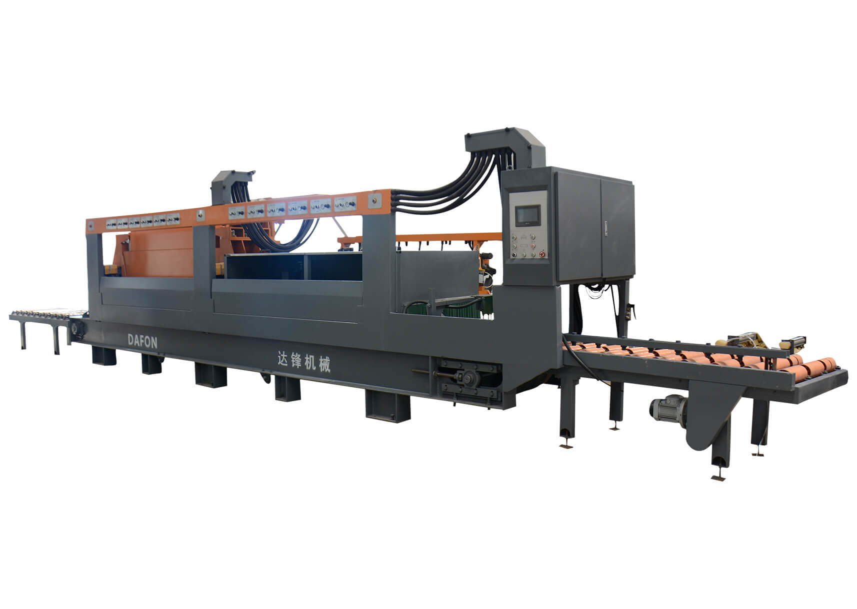 Line polishing machine for Kerbstone