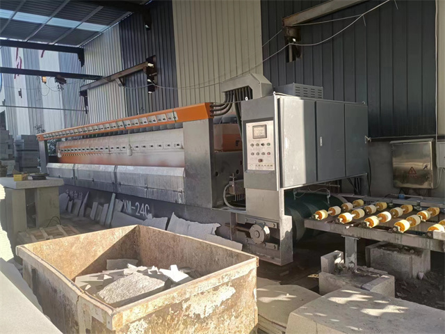 Marble granite stone polishing machine