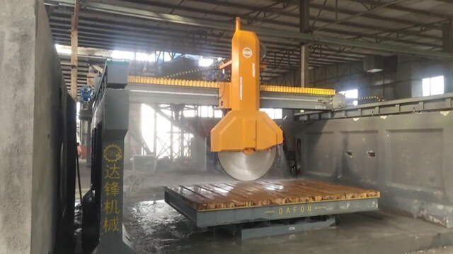 This Granite Block Cutting Machine is a Beast!