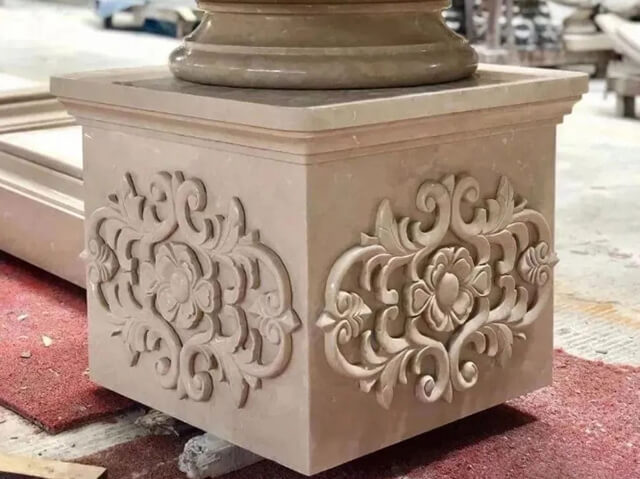 3D type of shaped stone