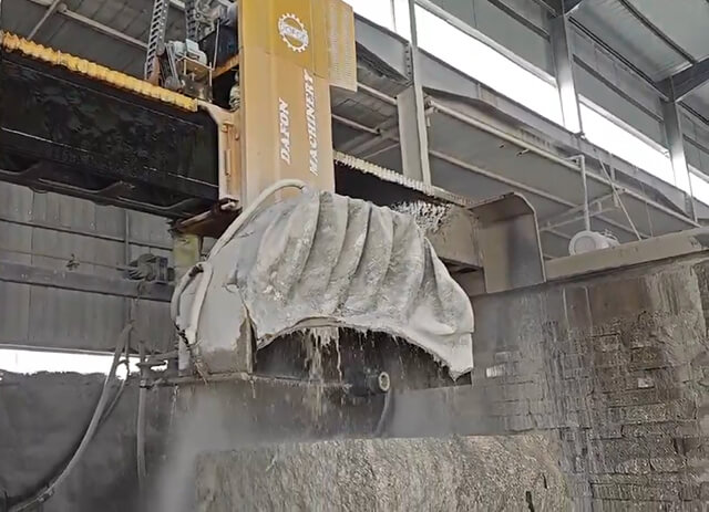 Unmatched Precision with the Block Stone Cutting Machine