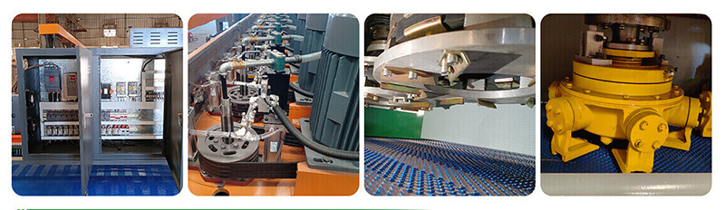 Granite marble stone polishing machine