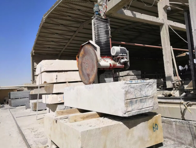 stone edge cutting machine