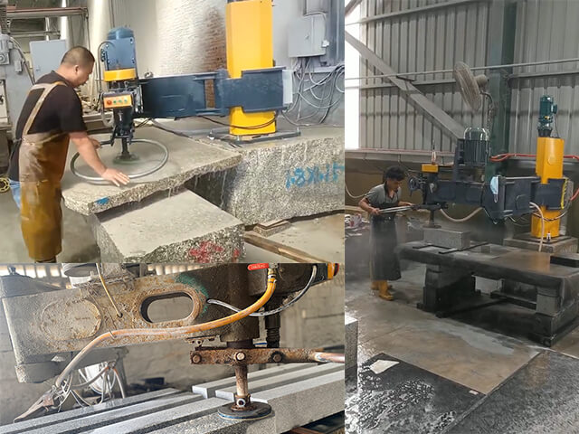 polishing machine for stone