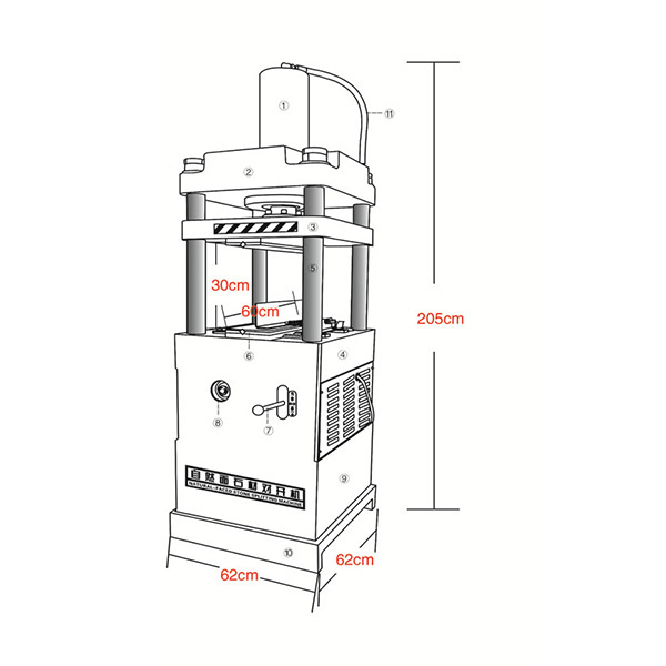 Stone Splitting Machine