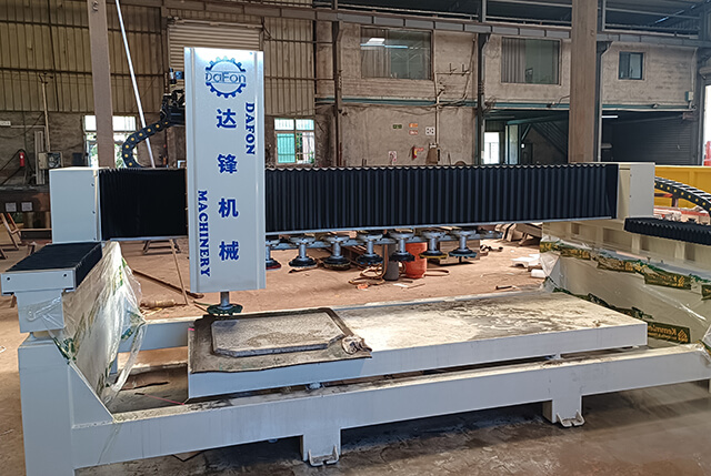 granite polishing machine
